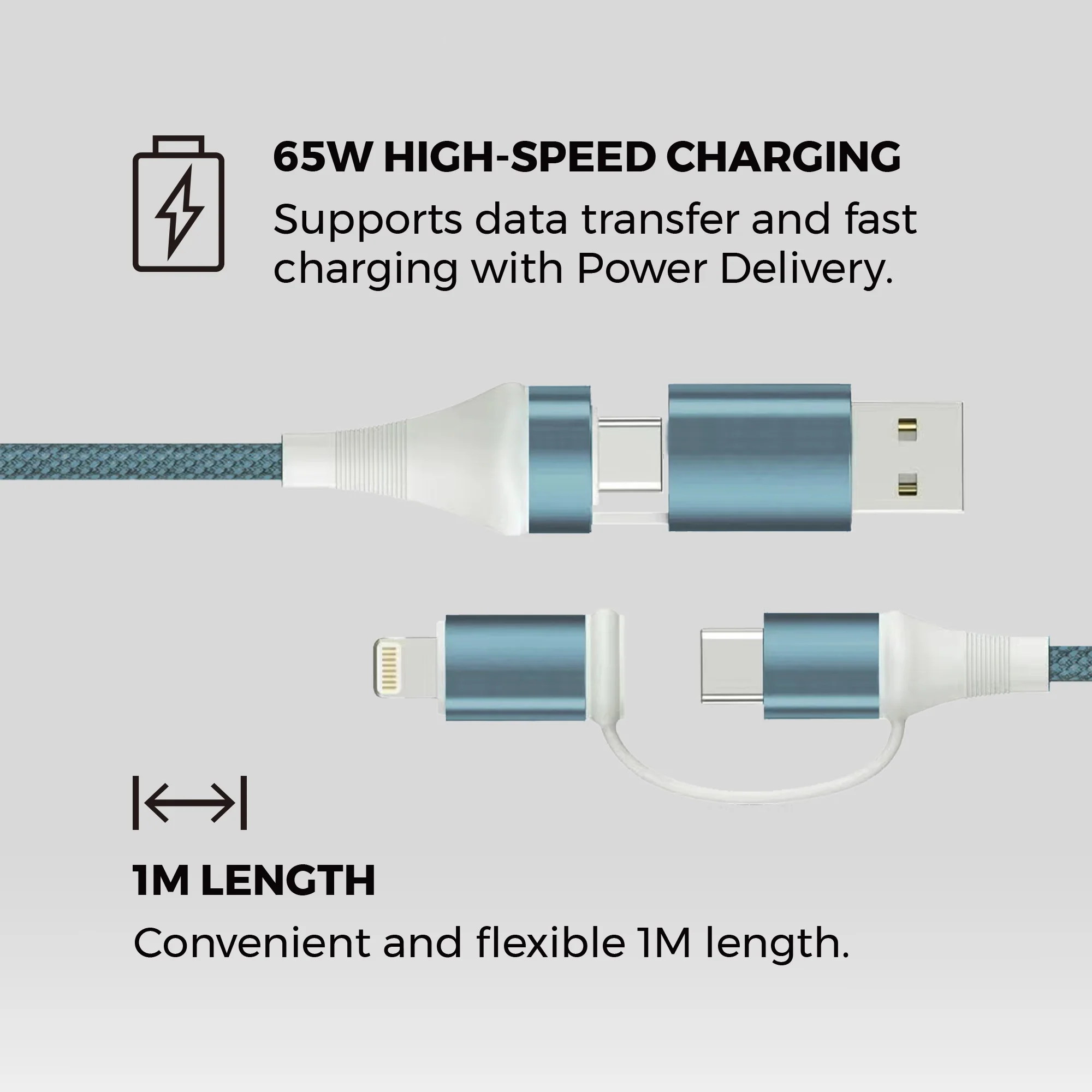 4-in-1 Universal Fast Charging Cable - Image 55