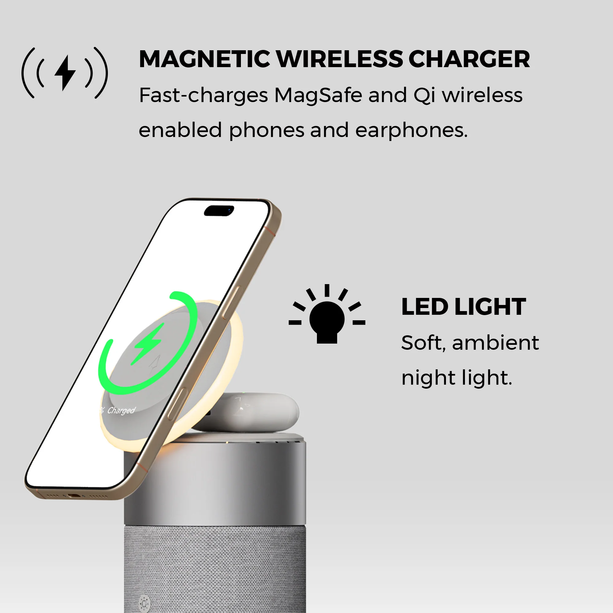 Duo Pack - Halo Bluetooth Charging Speakers - Image 12