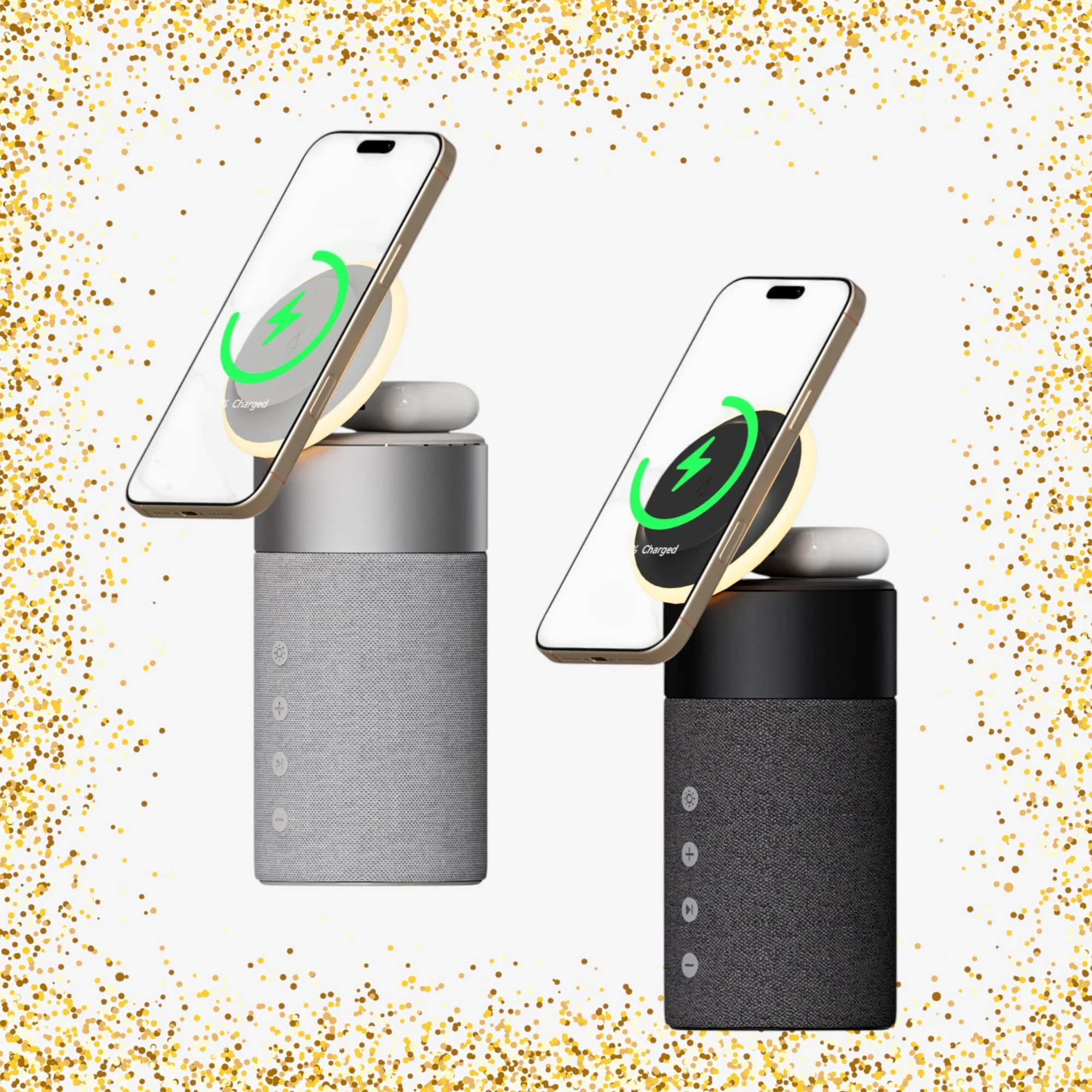 Duo Pack - Halo Bluetooth Charging Speakers - Image 3