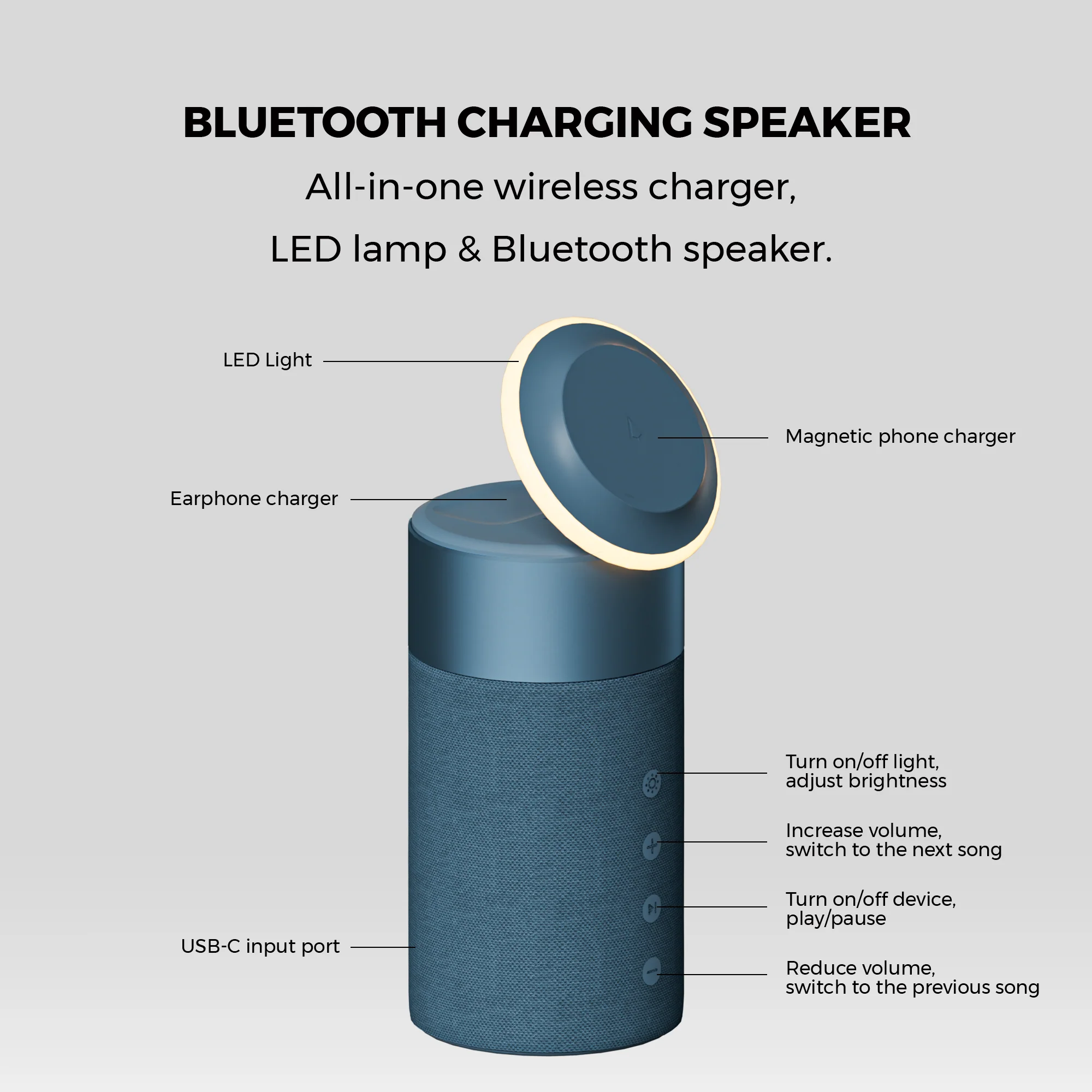 Duo Pack - Halo Bluetooth Charging Speakers - Image 39