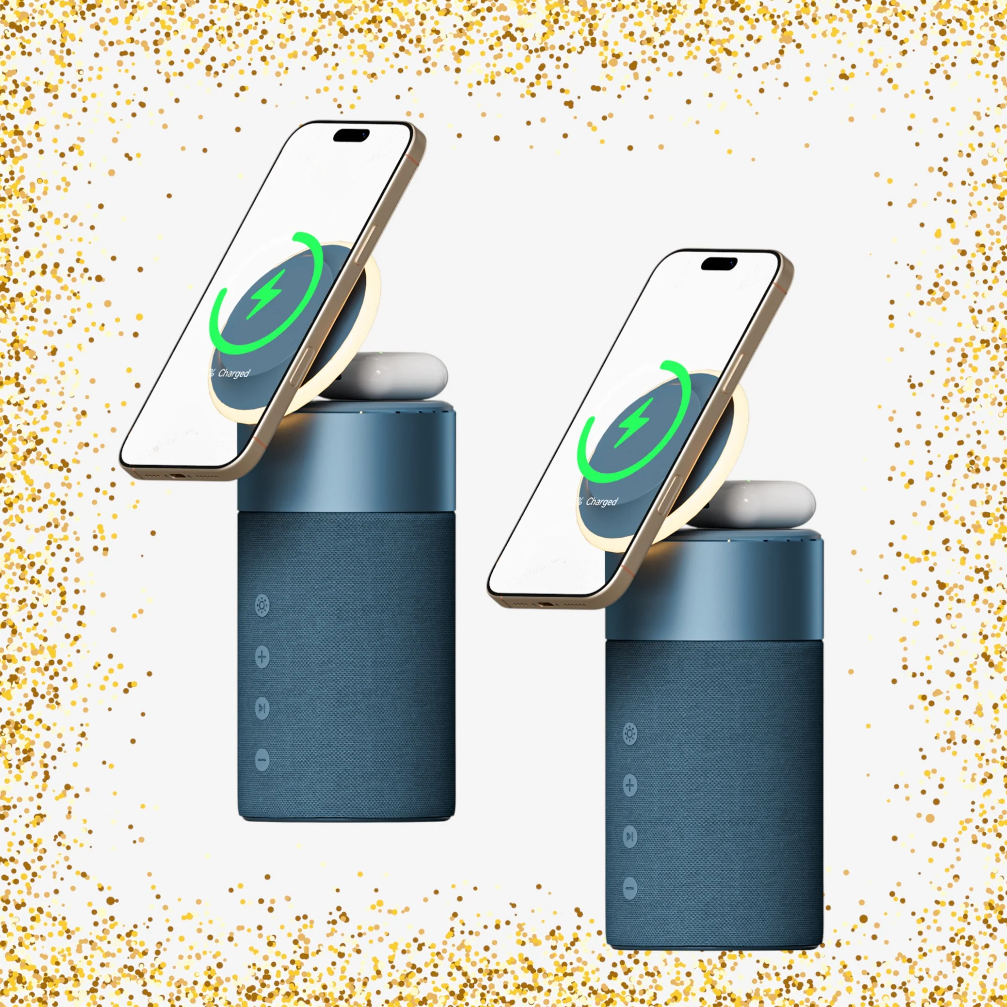 Duo Pack - Halo Bluetooth Charging Speakers - Image 5
