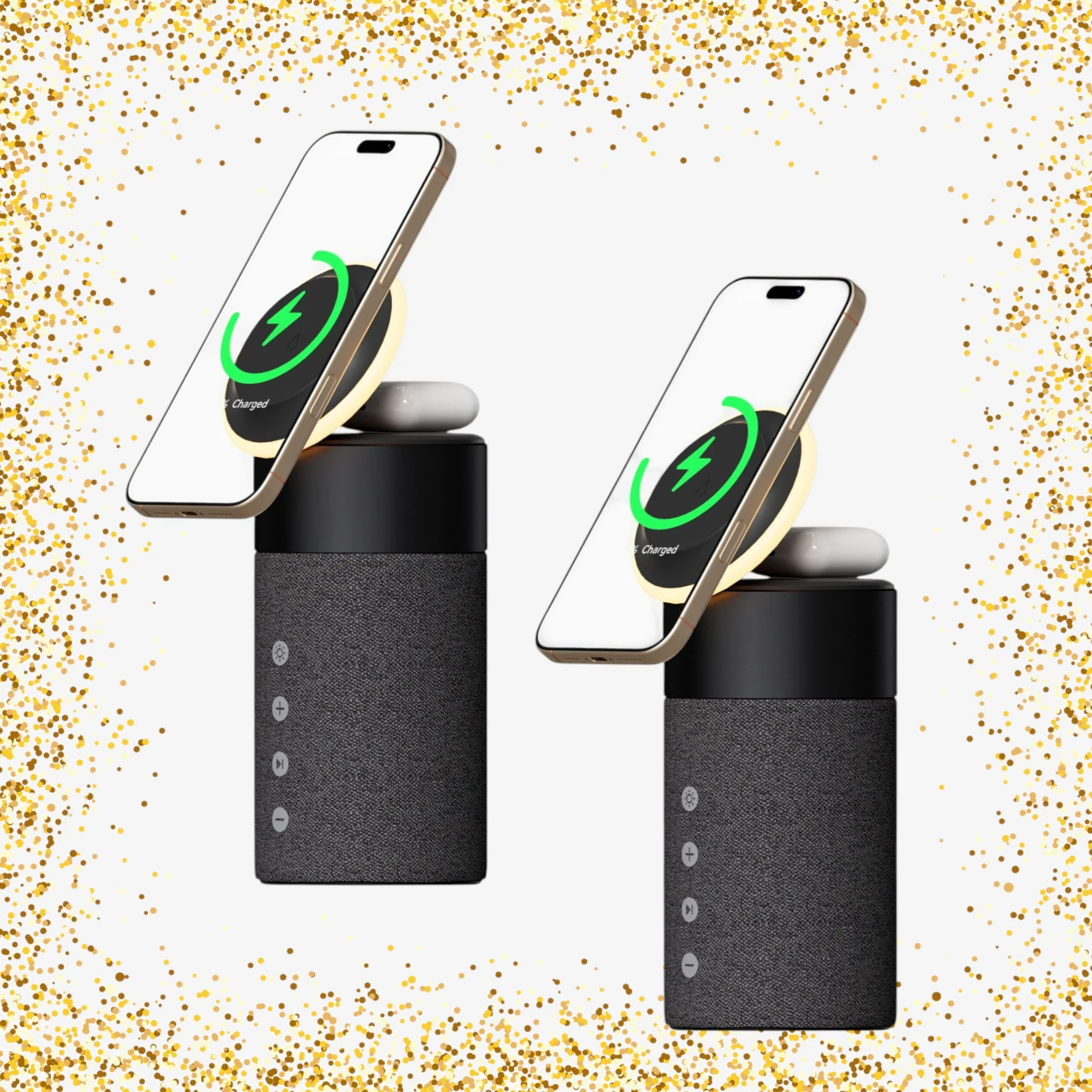Duo Pack - Halo Bluetooth Charging Speakers - Image 9