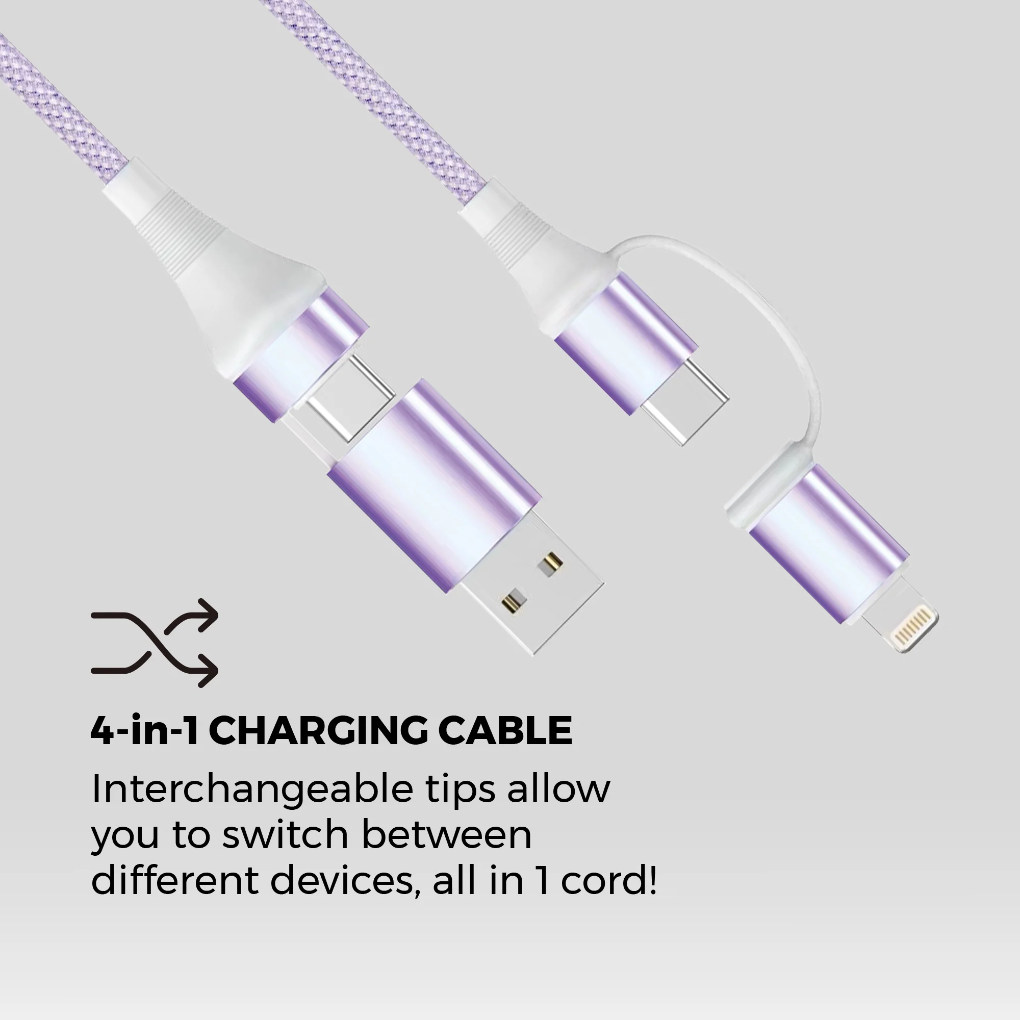 Family Pack - 4-in-1 Universal Fast Charging Cables - Image 23