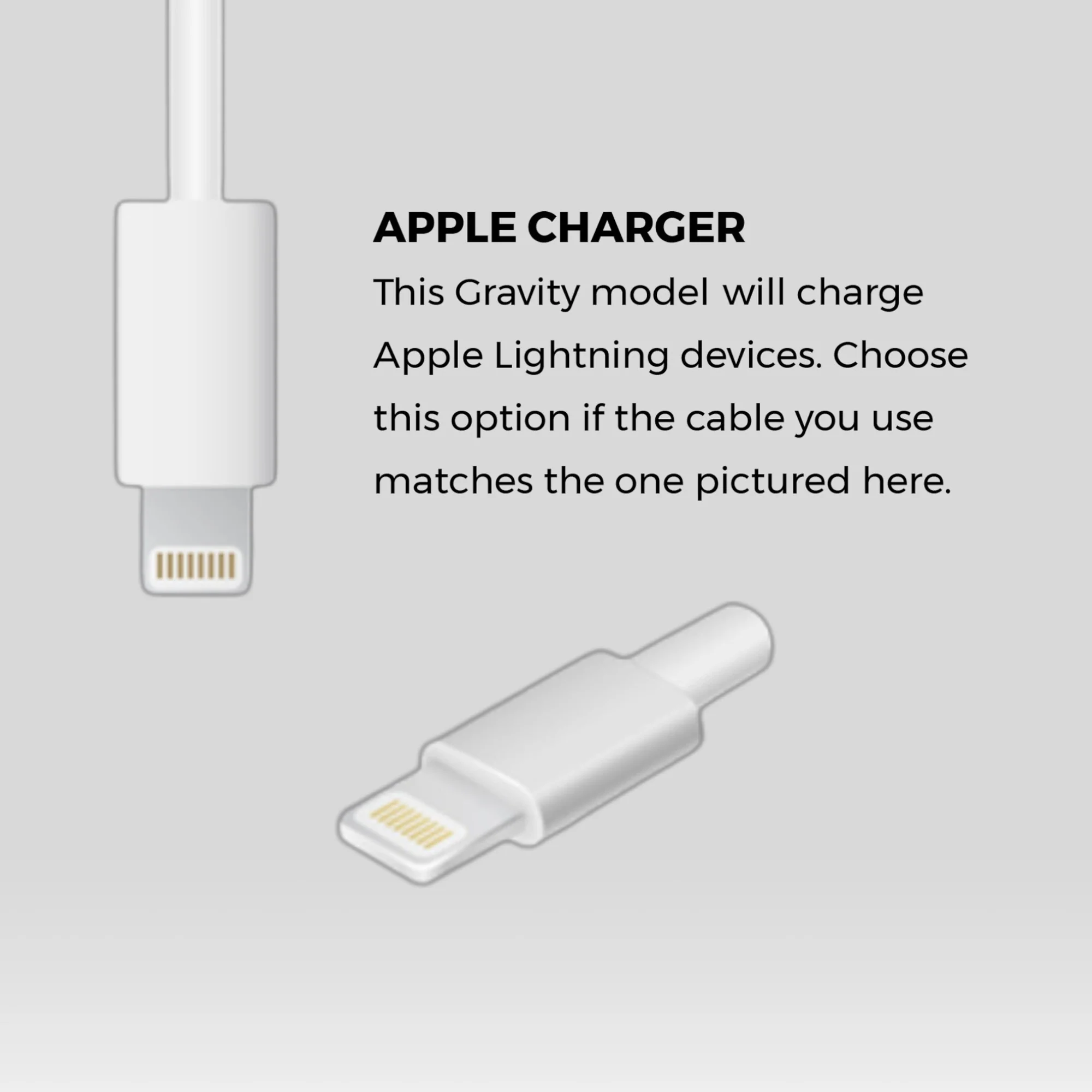 Gravity APPLE Portable Charger - Image 3