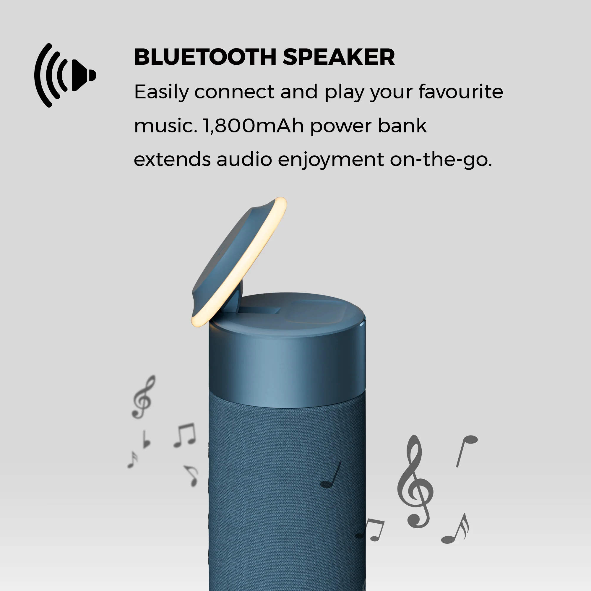 Halo Bluetooth Charging Speaker - Image 25