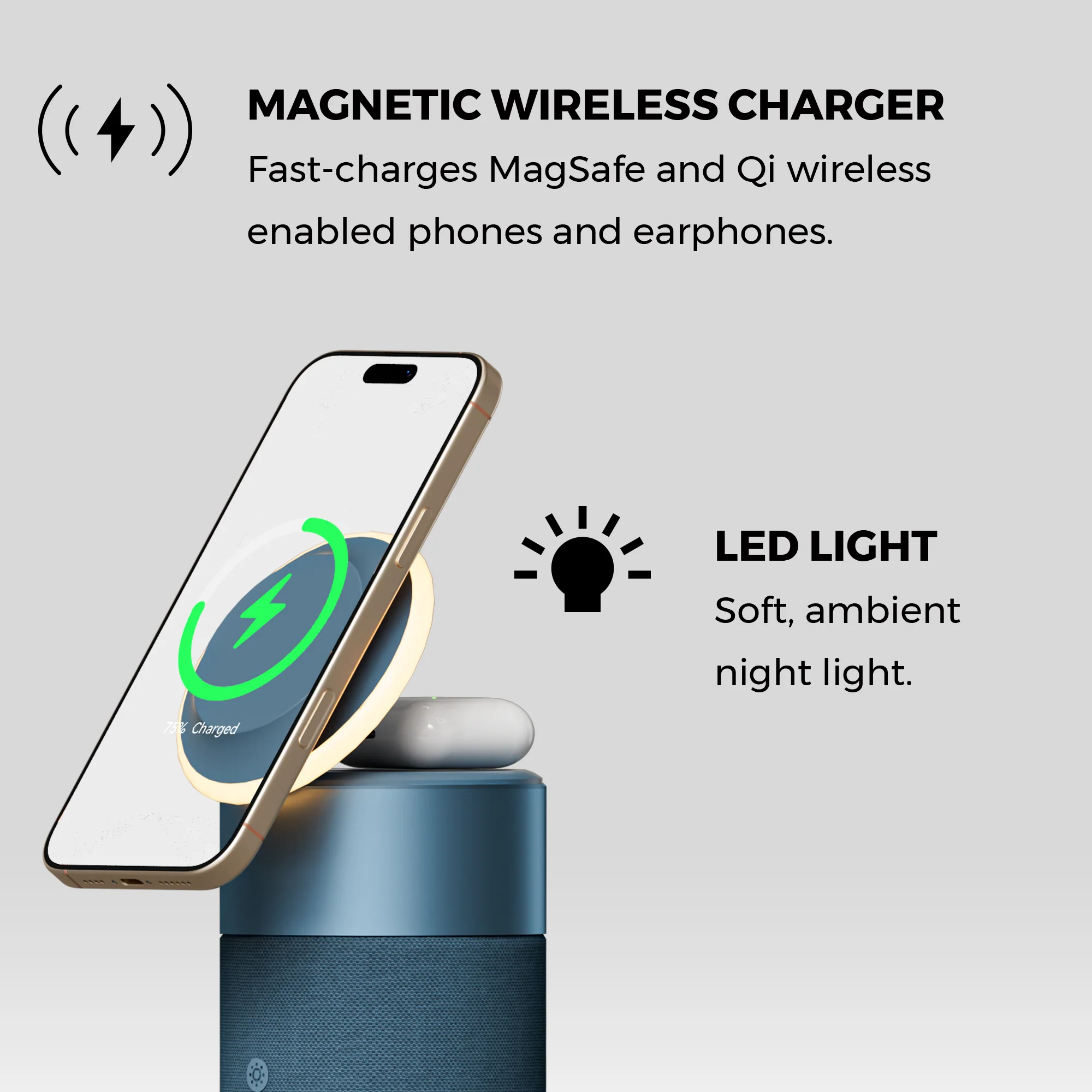 Halo Bluetooth Charging Speaker - Image 26