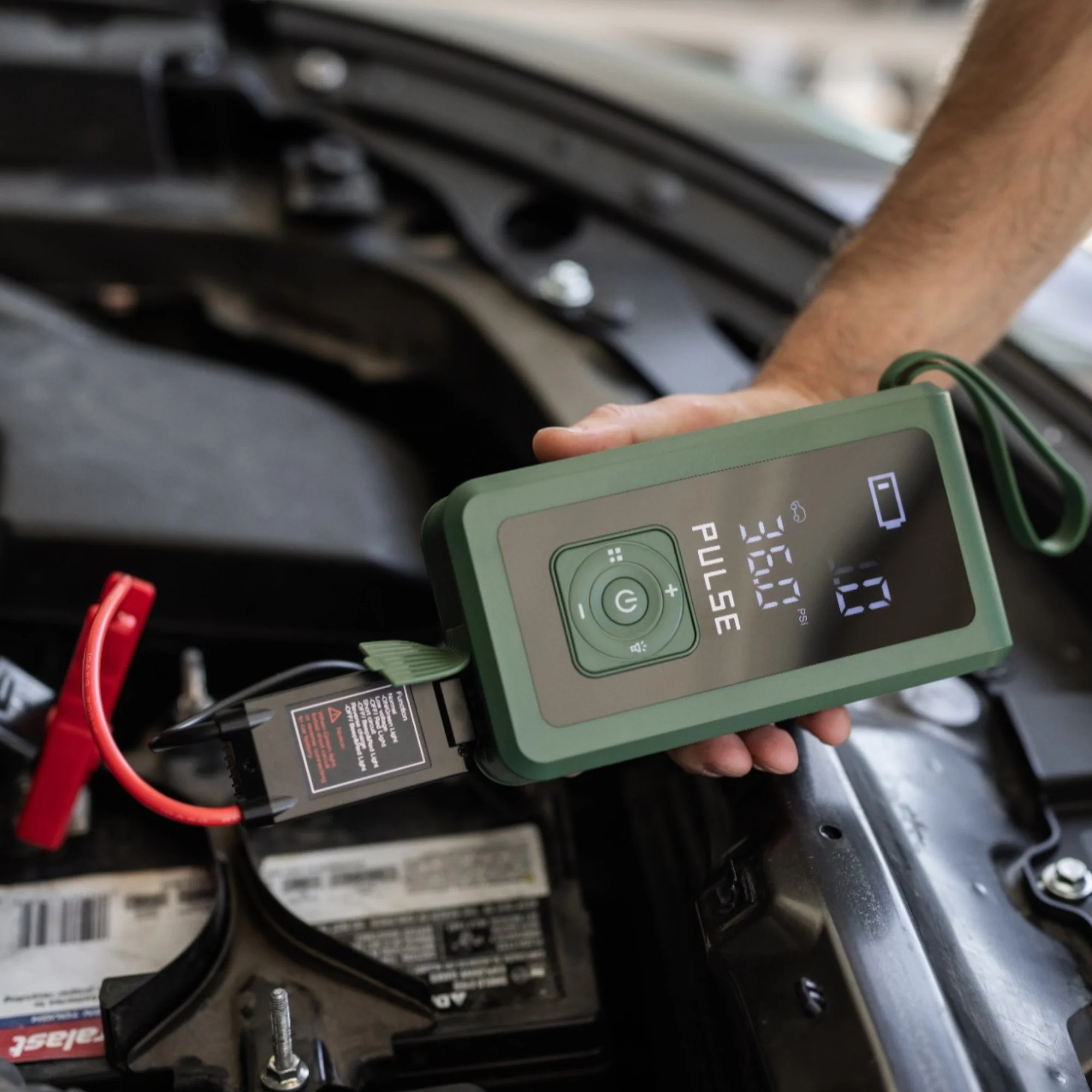 Jump Portable Car Jump Starter with Air Compressor - Image 19