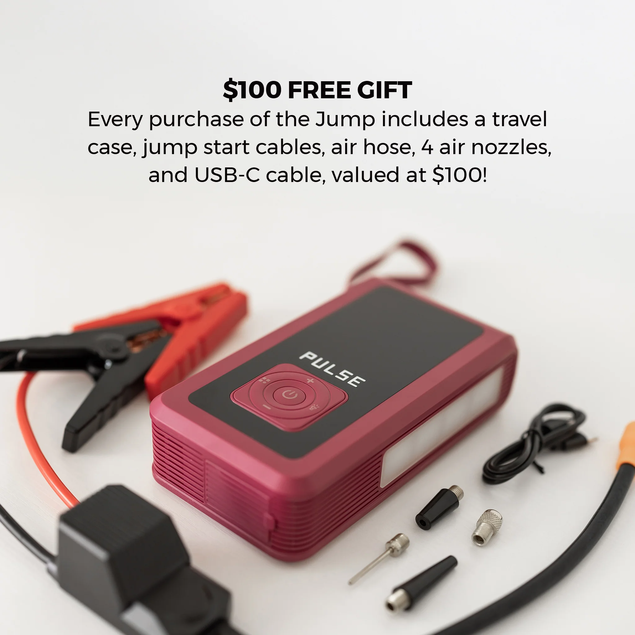 Jump Portable Car Jump Starter with Air Compressor - Image 32