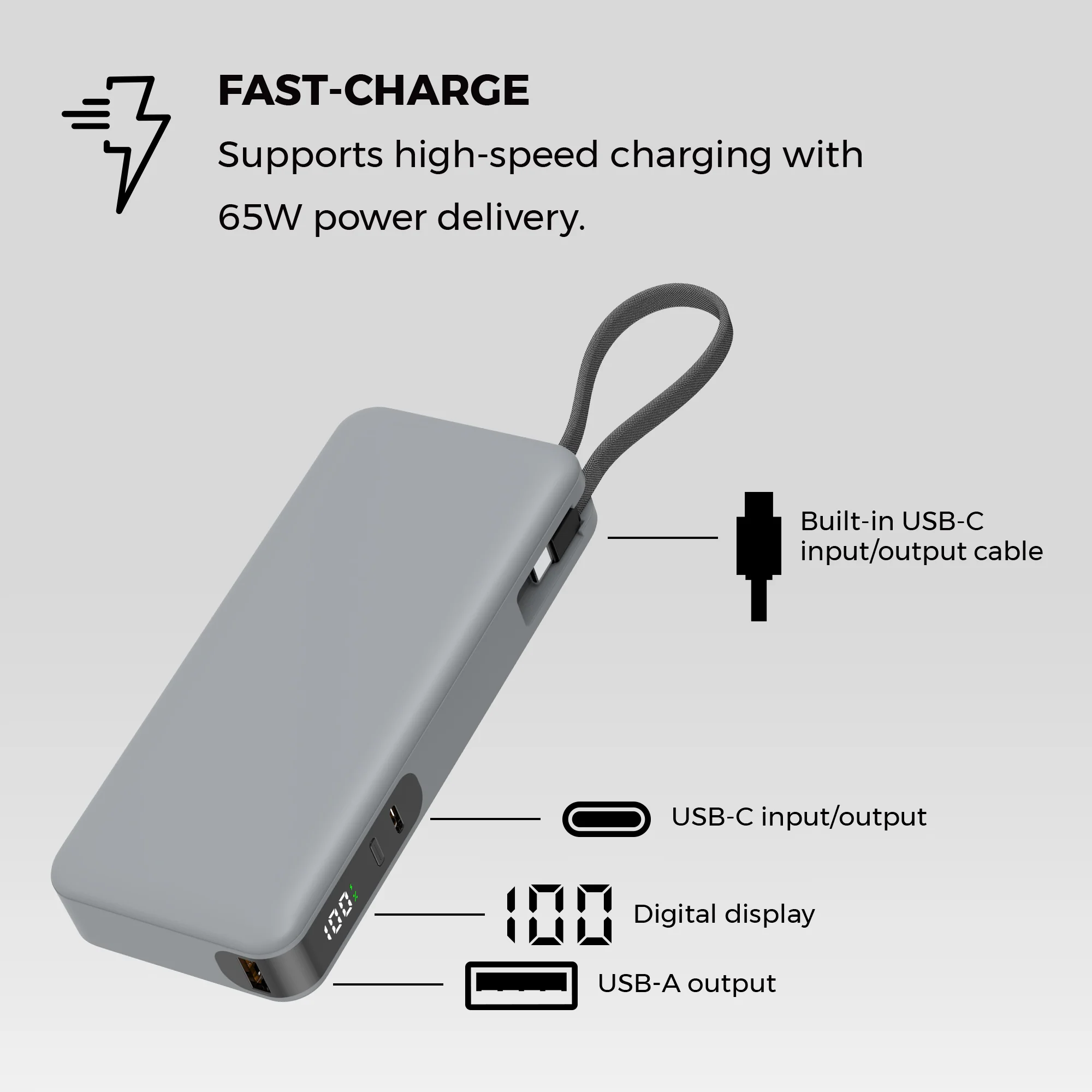 Lightning 20,000mAh Power Bank - Image 17