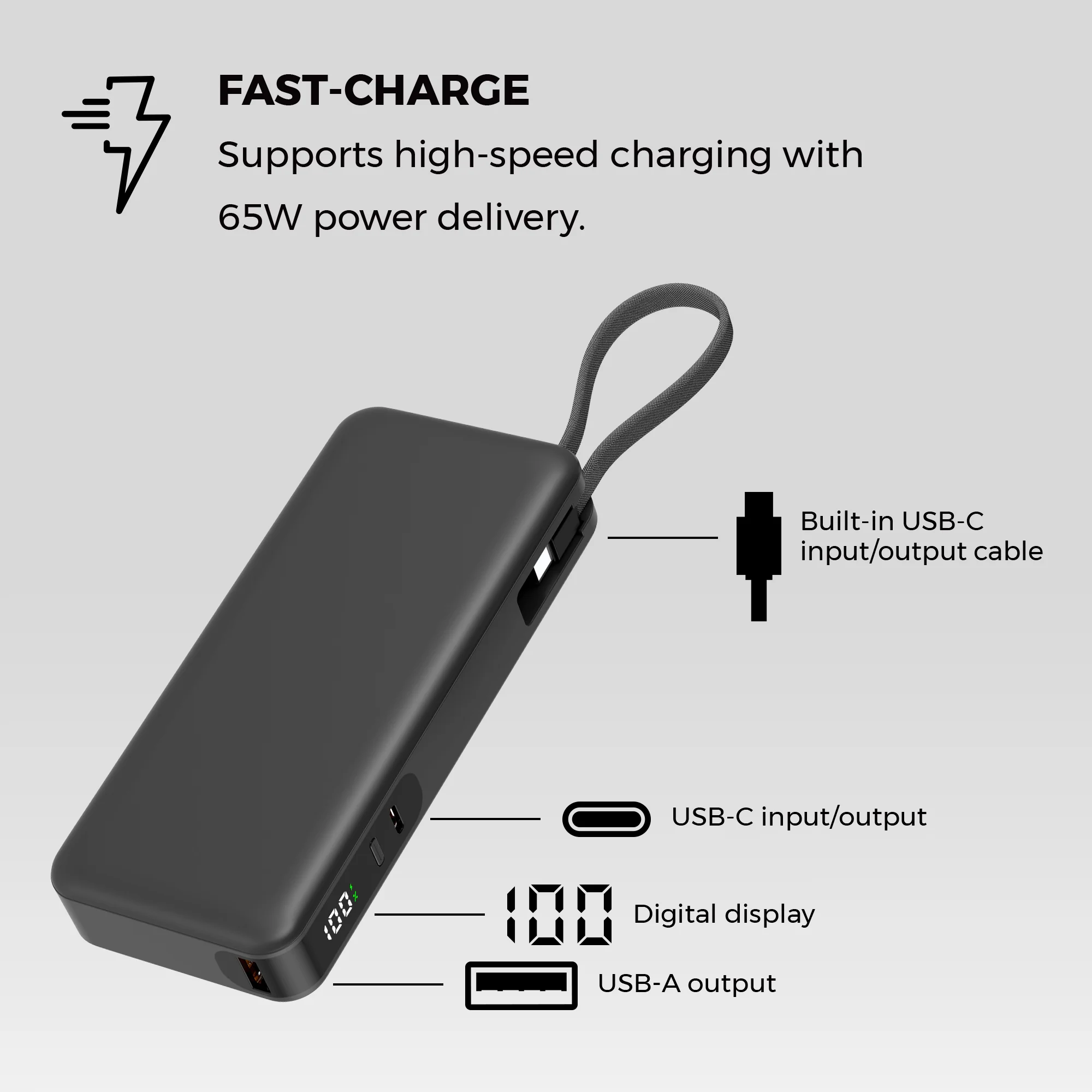 Lightning 20,000mAh Power Bank - Image 35