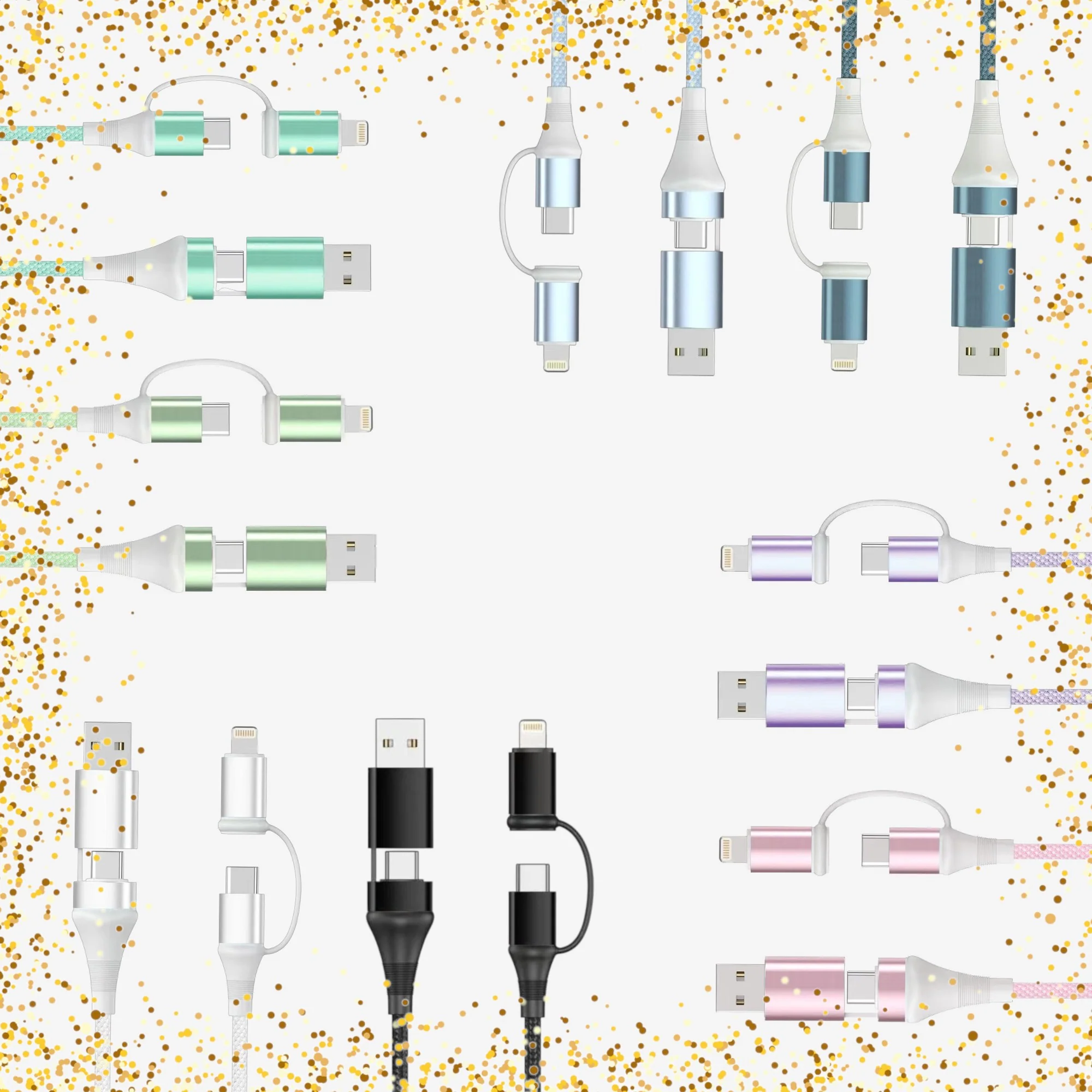 Super Pack - 4-in-1 Universal Fast Charging Cables - Image 13